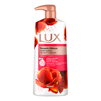 Lux Opulent Fragrance Body Wash Romantic Hibiscus 700Ml