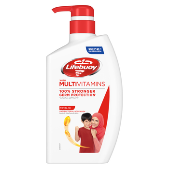 Lifebuoy Antibacterial Body Wash Total 10 500Ml