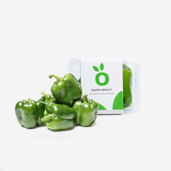 Green Bell Pepper Crunchy 250g