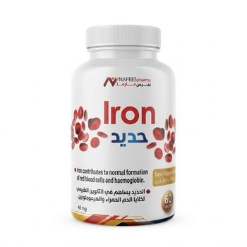 Nafees Pharma Iron Tab, 60Pieces