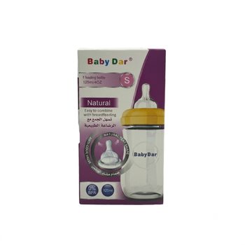 Baby Dar Feeding Bottle in Color Box 125Ml