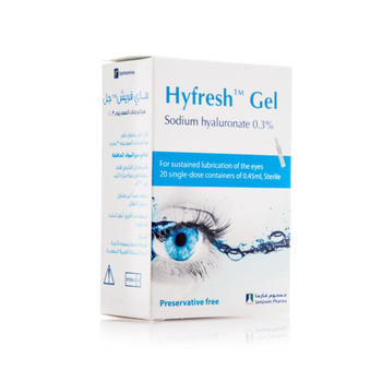 Jamjoom Pharma Hyfresh Eye Drops 20×0.45Ml