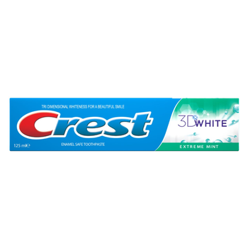 Crest 3D White Extreme Mint Whitening Toothpaste 125Ml