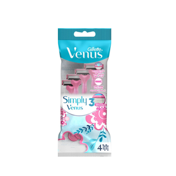 Gillette Simply Venus Disposable Razors 4Pieces