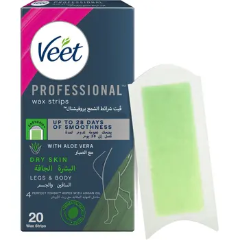 Veet Easy-Gel Wax Strips For Dry Skin 20Pieces