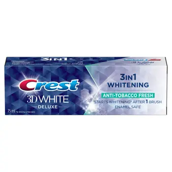 Crest 3D White Deluxe Smokers Fresh 75Ml