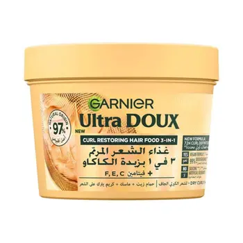 Garnier Ultra Doux Cocoa Butter Hair Food 390Ml