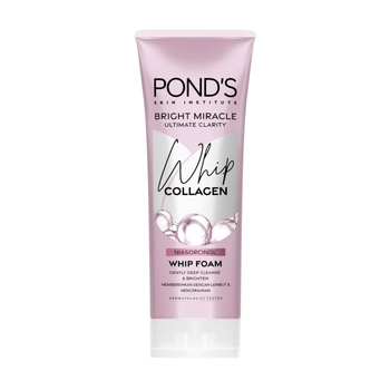 Ponds Serum Whip Facial Foam Bright Beauty 100g