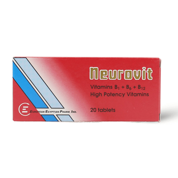 Wasfa Neurovit Vitamin B 20Tablets