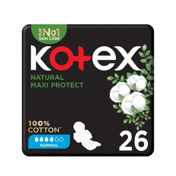 Kotex Natural Maxi Protect Normal 26Pieces