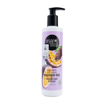 Organic Passion Fruit & Cocoa Shower Gel 280ml
