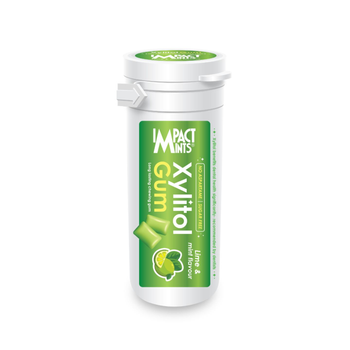 Impact Mints Xylitol Gum Lime 30g