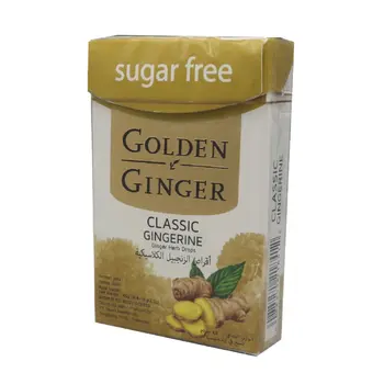 Sunny Ville Golden Ginger Sugar-Free Ginger Candy 45 Pc
