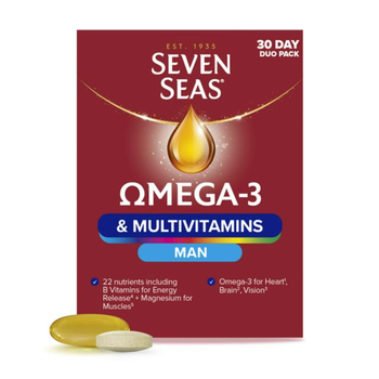 Seven Seas Omega3 With Multivitamins For Men 60Capsules