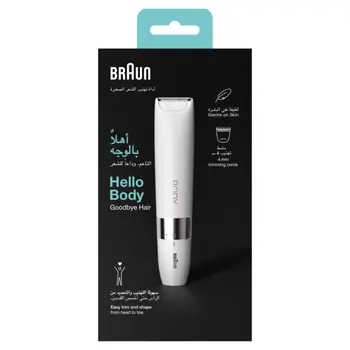 Braun Shaver Gentle On The Skin For Whole Body 1Piece