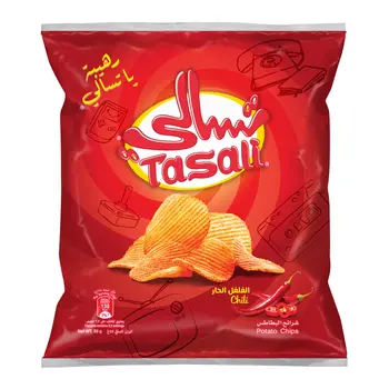 Tasali Chili Potato Chips 55g