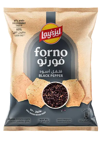 Lay's Forno Black Pepper Potato Chips 95g