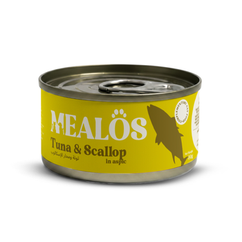 Mealos Wet Cat Food Tuna & Scallop 80g