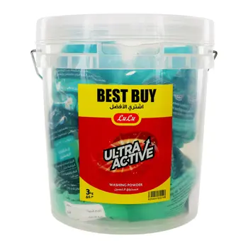 Lulu Washing Powder Assorted And Bucket 3Kg