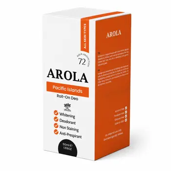 Arola Pacific Islands Roll On Deodorant 50Ml