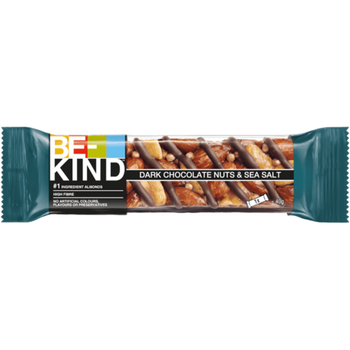 Be-Kind Dark Chocolate Nuts & Sea Salt 40g