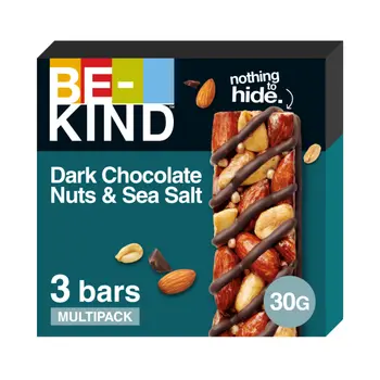 Kind Dark Chocolate Nuts & Sea Salt Bar 3X30g