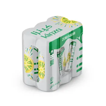 Kinza Lemon Zero Soft Drink 6×250Ml