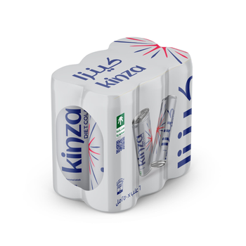 Kinza Cola Diet Soft Drink 6×250Ml