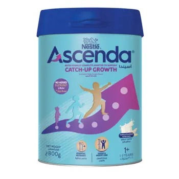 Ascenda Baby Milk Venilla Flavour Stage 1-3 Years 800g