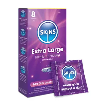 Skins Condoms Extra Large 8Pieces