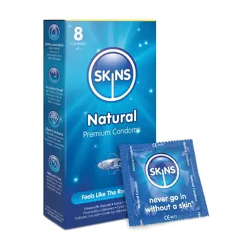 Skins Condoms Natural 8Pieces