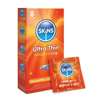 Skins Condoms Ultra Thin 8Pieces