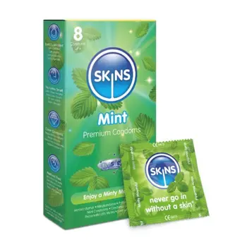 Skins Condoms Mint 8Pieces