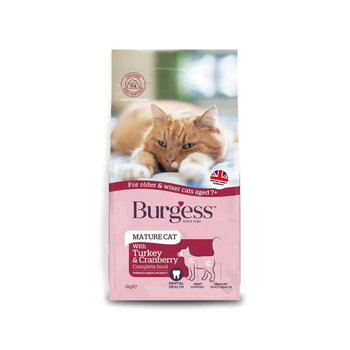 Burgess Turkey & Cranberry Cat Food 4kg