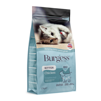 Burgess Kitten Chicken Food 4kg