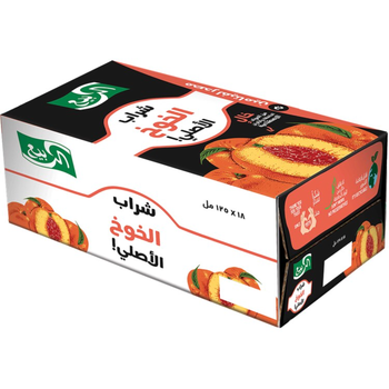 الربيع شراب الخوخ الأصلي عبوة صغيرة 18×125مل