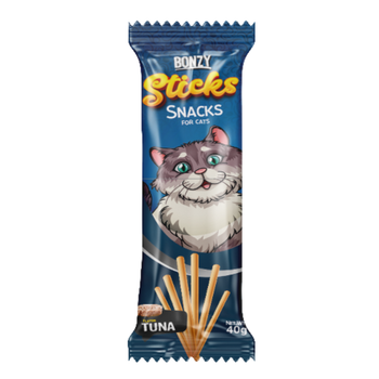 Bonzy Sticks For Cat Tuna 40g