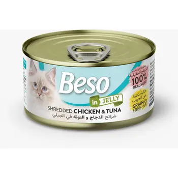 Beso Chicken & Tuna In Jelly 85g