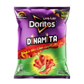 Doritos Dinamita Flamin' Hot ChiliLime 145g