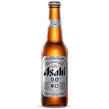 Asahi 0.0 Super Non-Alcoholic Bottle 330Ml