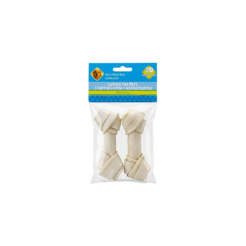 Believe Me Cowhide Dog Chew Bones 2 Pieces