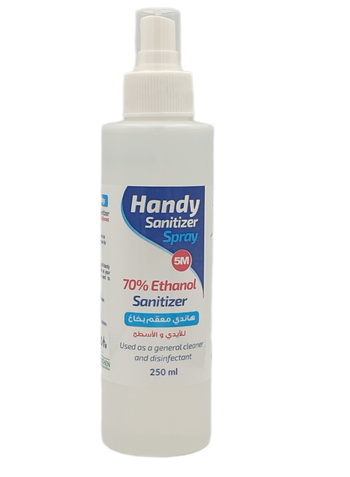 Handy Spray 70% Ethanol Sanitizer 250Ml