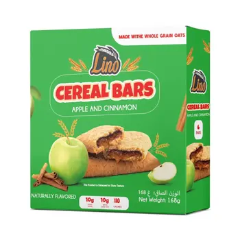 Lino Fruit & Grain Cereal Bar Apple & Cinnamon 168g