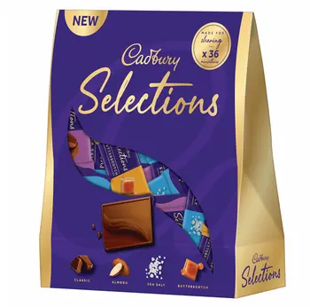 Cadbury Selections Classic Almond Sea Salt Butterscotch 360g