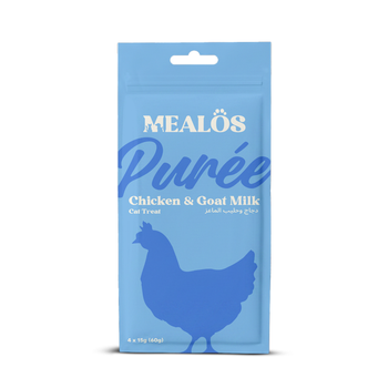 Mealos Chicken & Goat Milk Cat Treat 4x60g