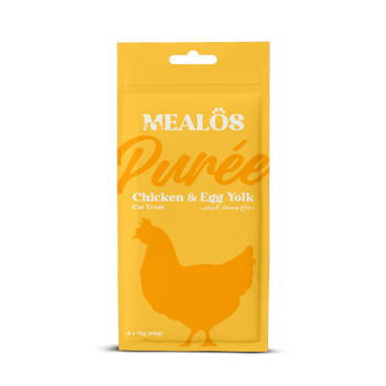Mealos Chicken & Egg Yolk Cat Treat 4x60g