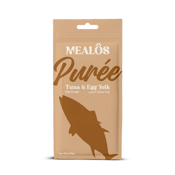 Mealos Tuna & Egg Yolk Cat Treat 4x15g
