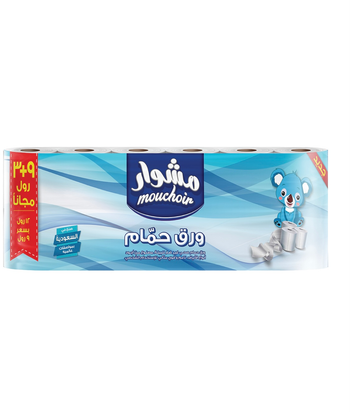 Mouchoir Toilet Tissues 12Pieces