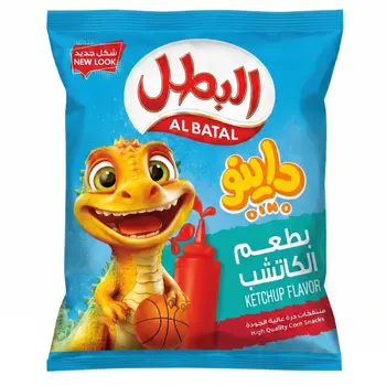 Al Batal Dino Ketchup Snacks 15g