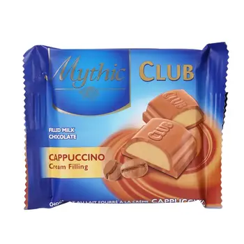 Mythic Club Cappuccino Filled Milk Chocolate 40g